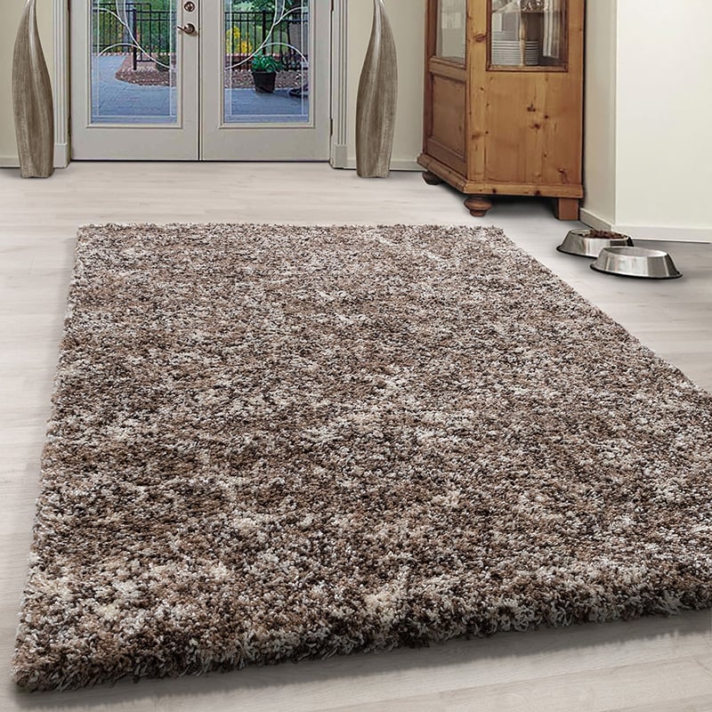 High-Pile Area Rug - Enjoy Beige