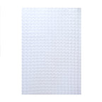 Soft high-pile floor rug - Ambrey 3D White