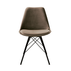 Velvet Chair - Taupe