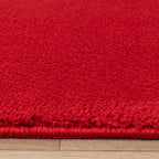 Washable Rug - Vivid Red