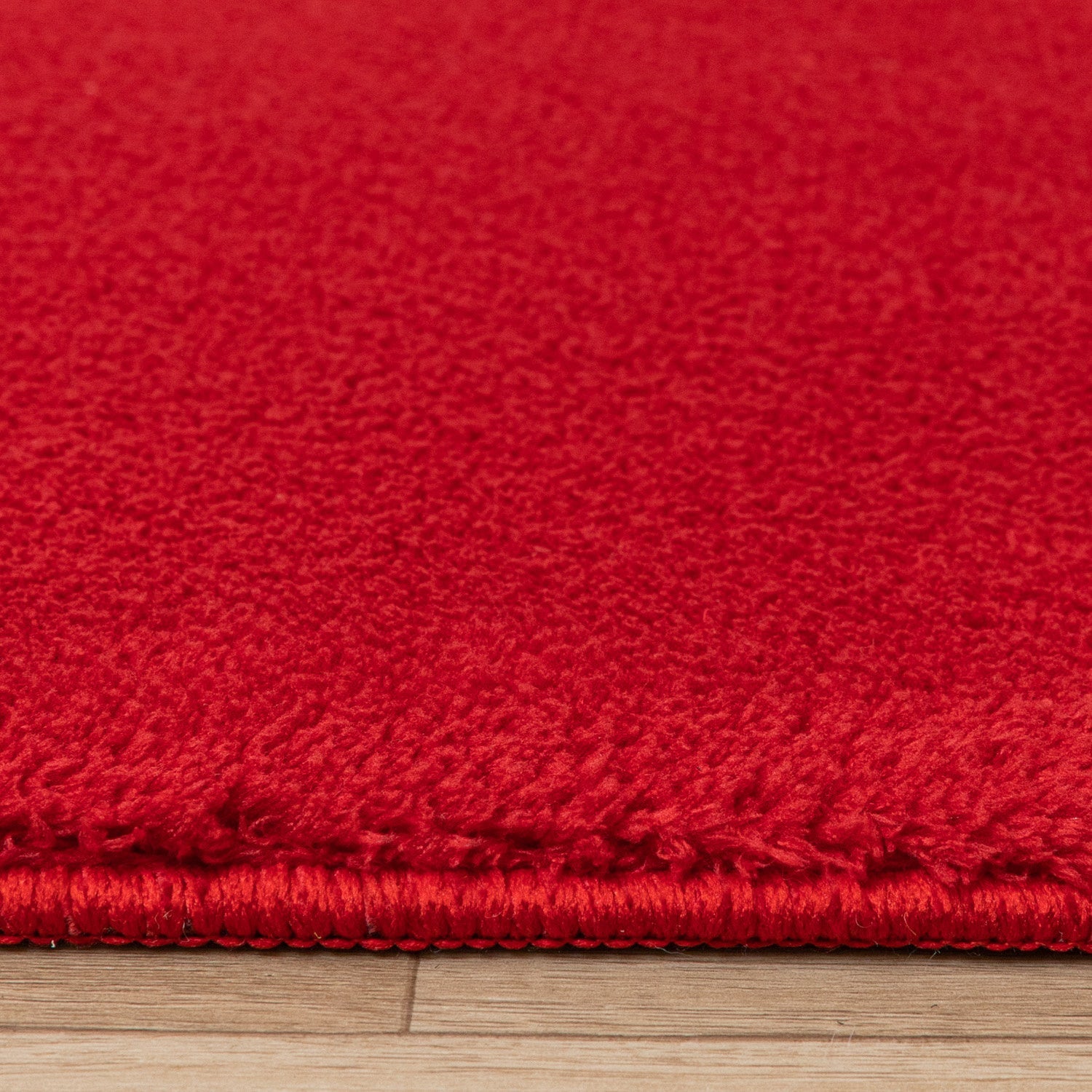 Washable Rug - Vivid Red