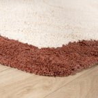 Washable Runner – Hazy Brown/Cream
