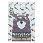 Kids' Rug - Fleurtje Bear Purple