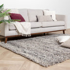 High Pile Wool Rug - Royal Light Grey/Blended