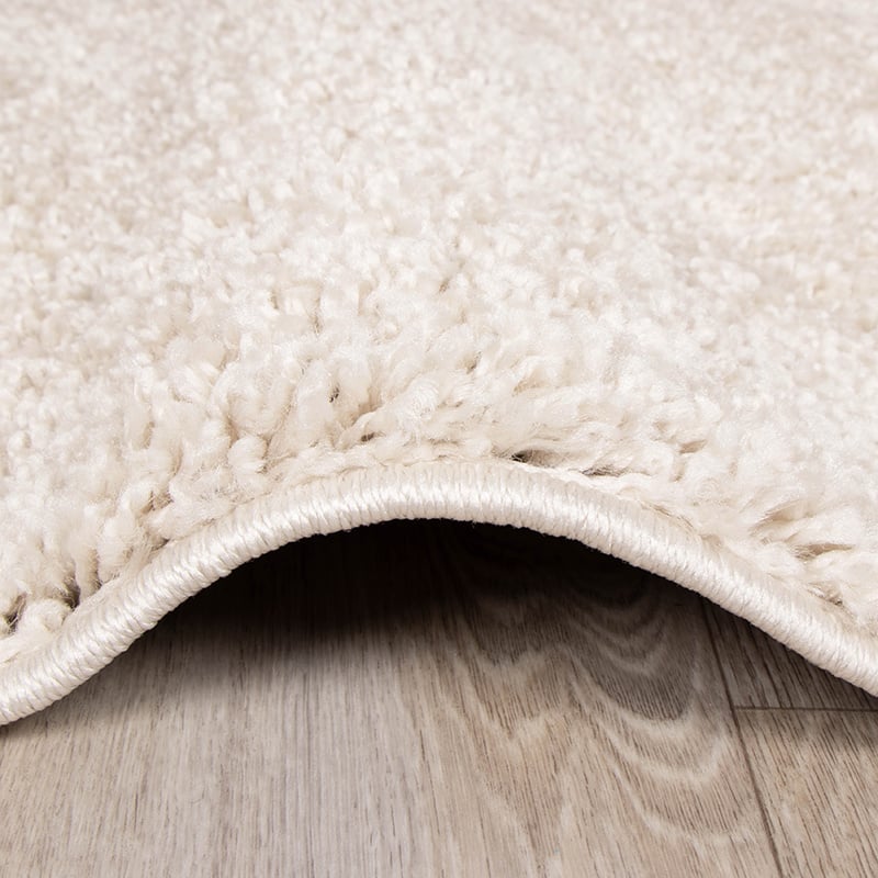 High Pile Rug - Lofty Cream/White