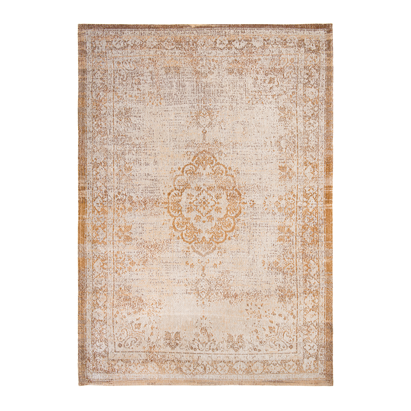 Vintage floor rug - Fading World Medallion Orange 9067
