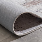 Washable Runner - Domingo Grunge Taupe/Cream