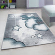 Children's Floor Rug - Anna Bear Blue
