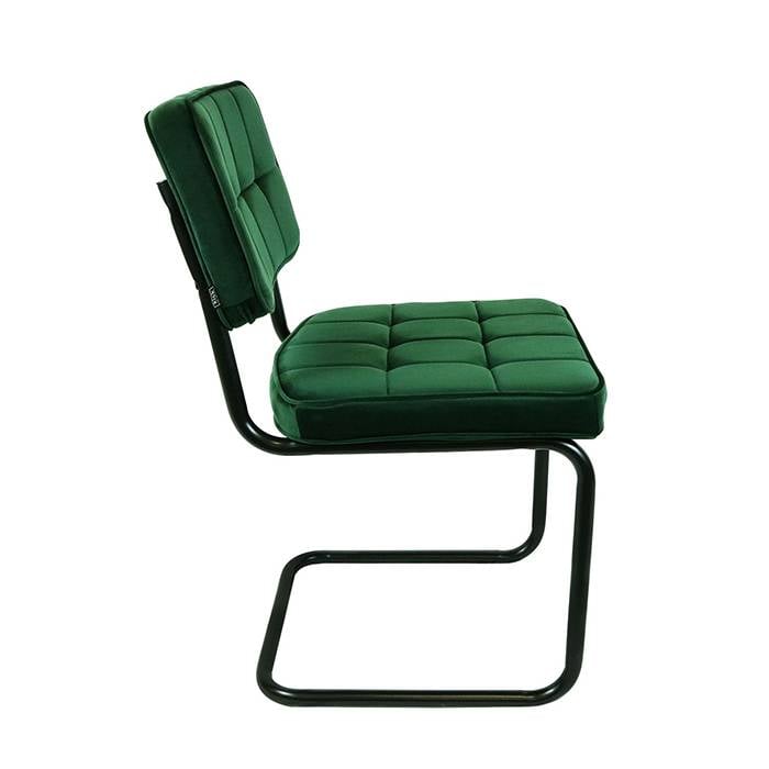 Chair Velvet - Ivy Dark Green