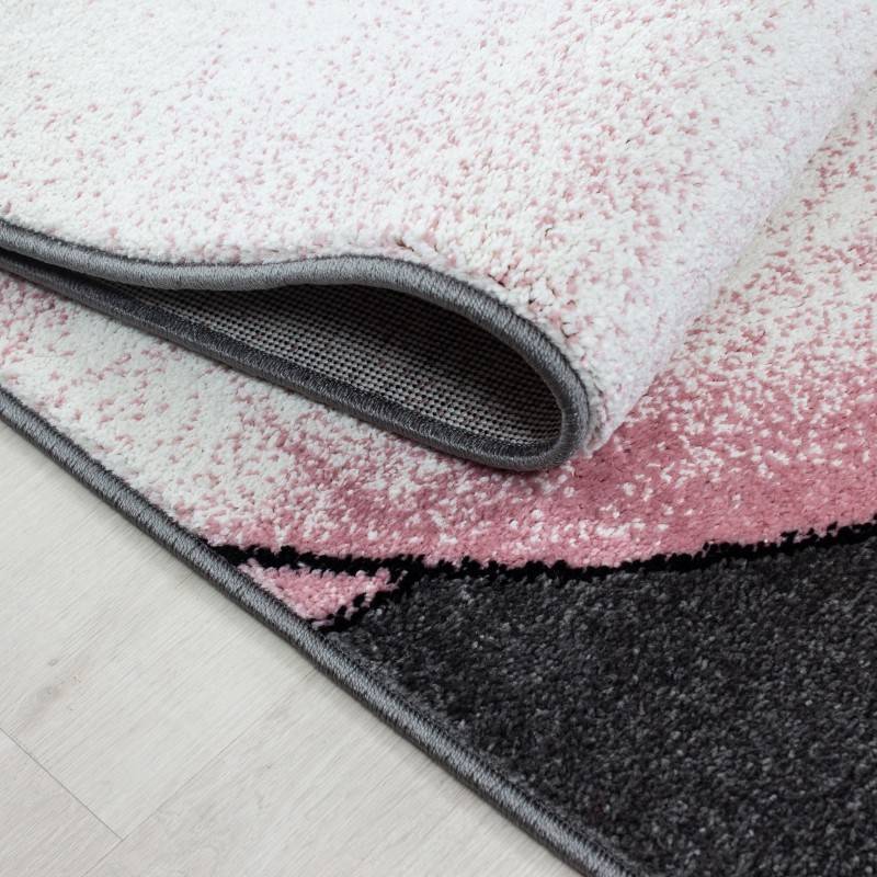 Children's floor rug - Anna Elephant Pink
