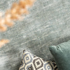 Viscose Rug - Pearl Mint Green