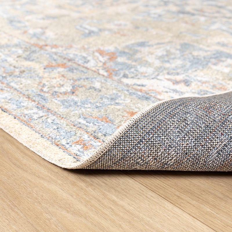Washable Rug - Nova Medallion Green