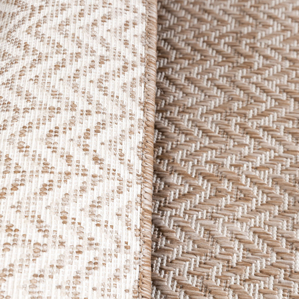 Jute Outdoor Rug – Nusa Lines Beige