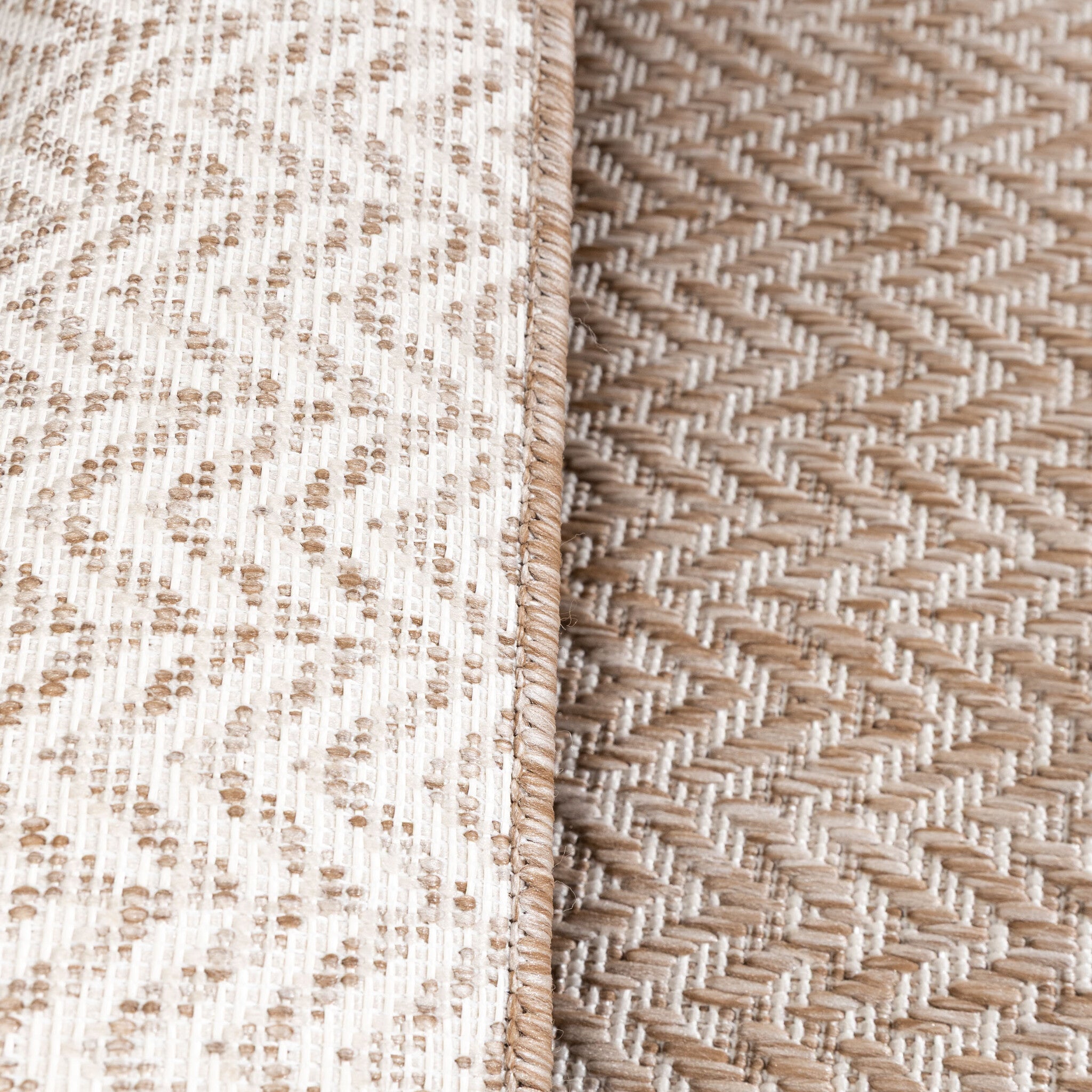 Jute Outdoor Rug – Nusa Lines Beige
