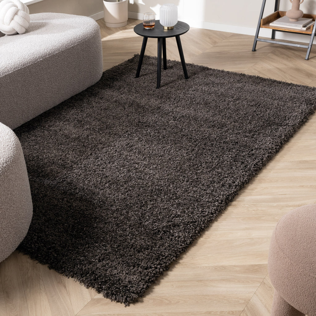 Luxury deep pile rug - Yves Anthracite