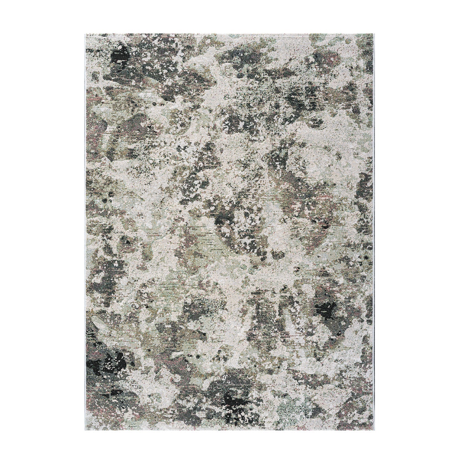 Modern Floor Rug - Ace Olive Green 6444