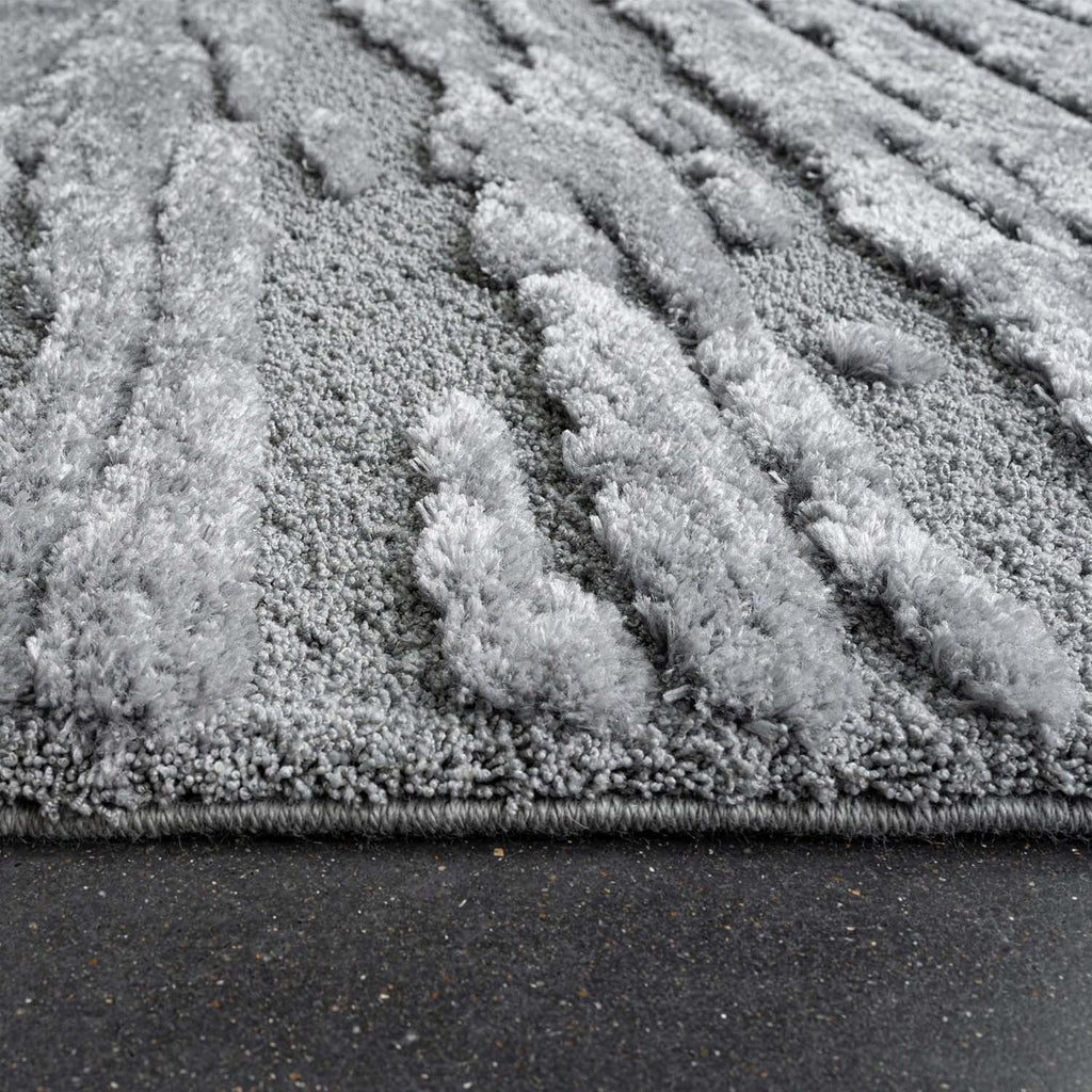 Modern floor rug - Lewis Light Grey 5171