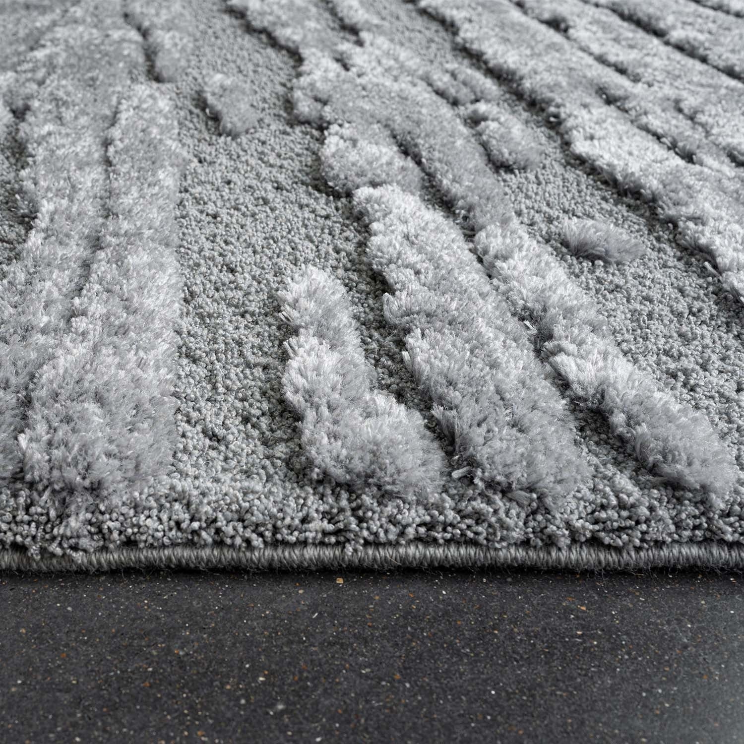 Modern floor rug - Lewis Light Grey 5171