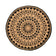 Round Jute Rug - Henna Ayda Natural
