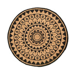 Round Jute Rug - Henna Ayda Natural
