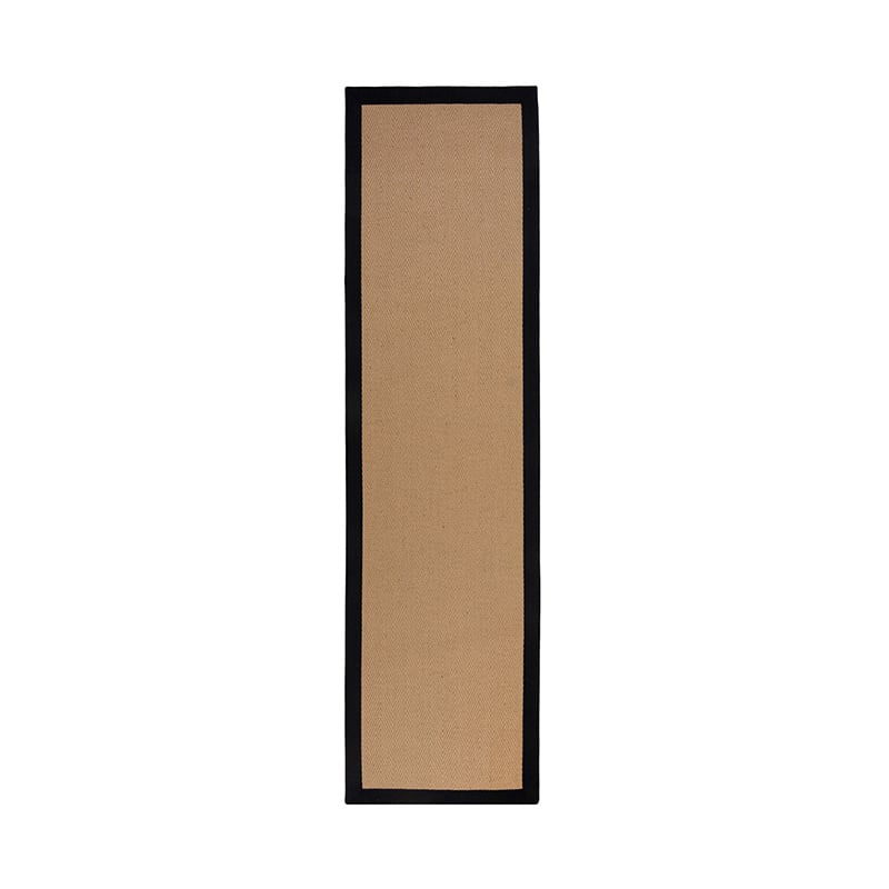 Jute runner - Herro Natural/Black