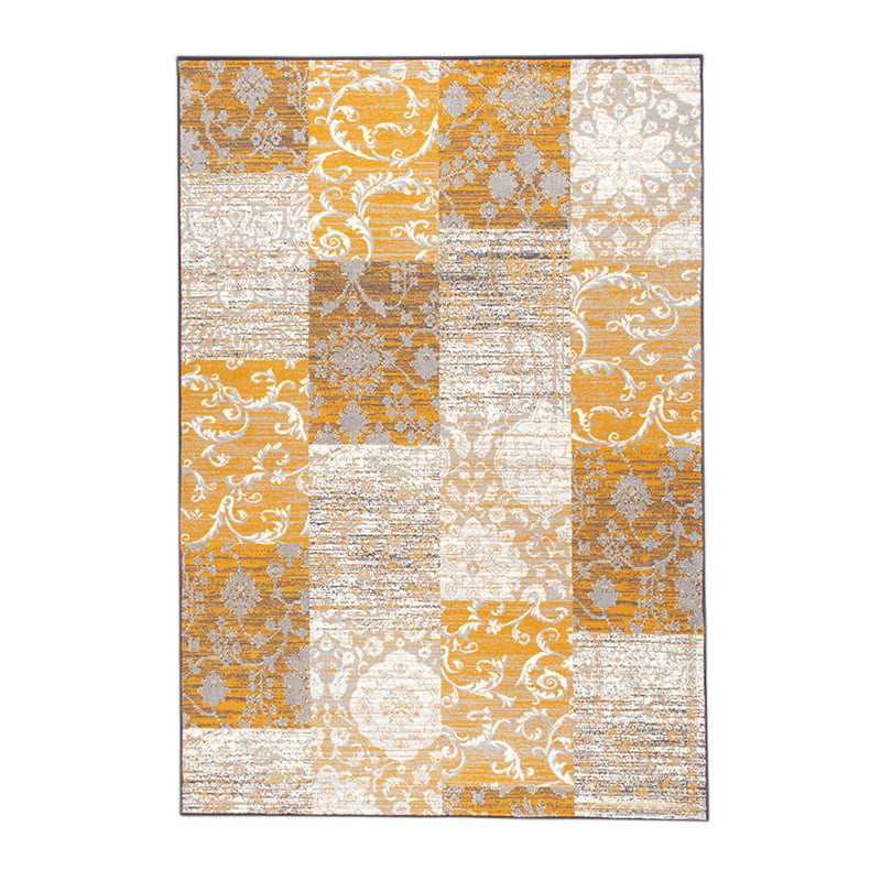 Patchwork Rug - Famous Ochre Yellow