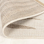 Jute Outdoor Rug - Nomad Leaves Cream