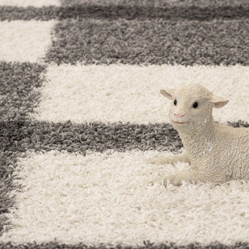 High Pile Runner - Gala Light Grey