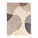 Wool Abstract Rug - Clarice Brown/Beige