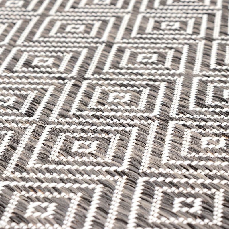 Outdoor Rug - Summer Tile Grey