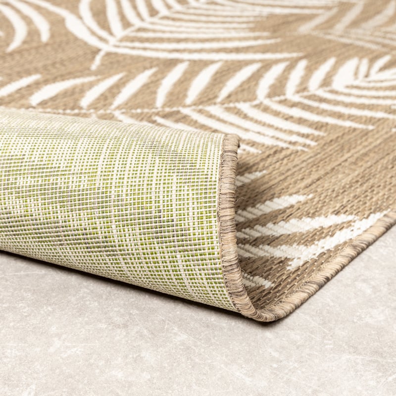 Outdoor Rug - Malta Leaves Natural