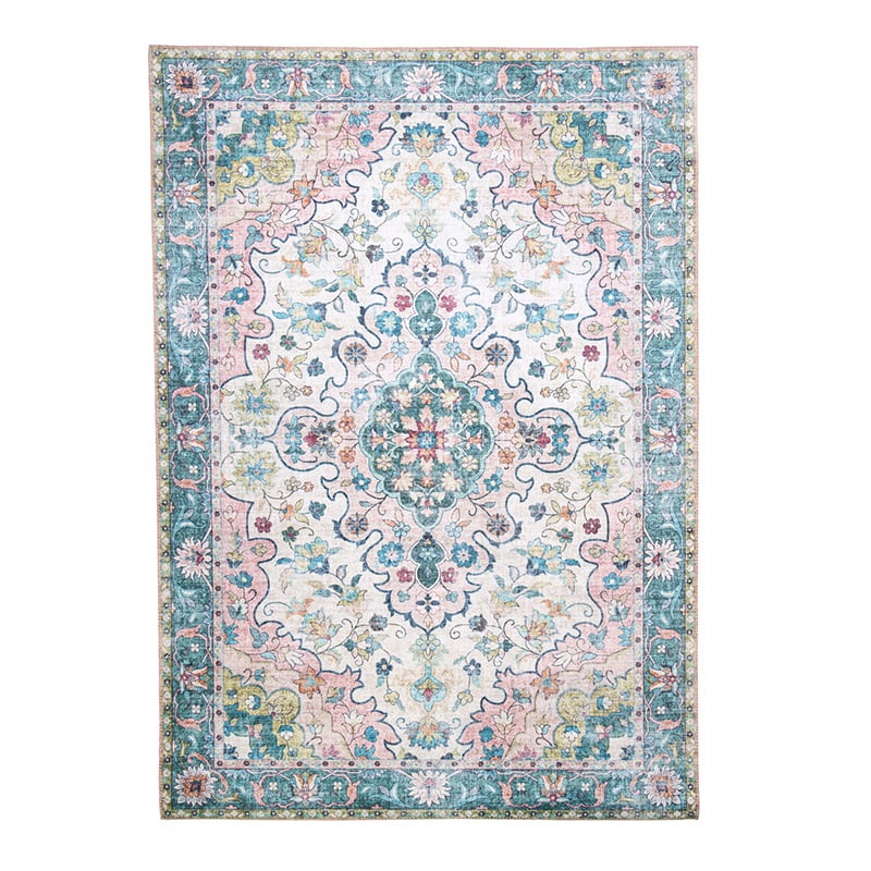 Vintage Rug - Lily Oriental Blue/Pink