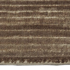 Viscose floor rug - Remi Brown