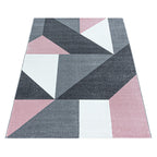 Modern Rug - Optimism Design Pink/Grey