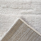 Modern Floor Rug - Lewis White 6191