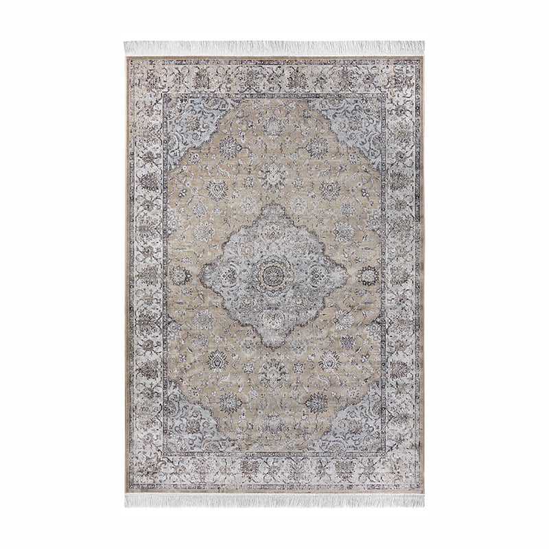 Persian floor rug - Gizem Derya Beige/Cream