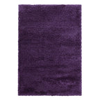 High-pile floor rug - Fuzzy Purple