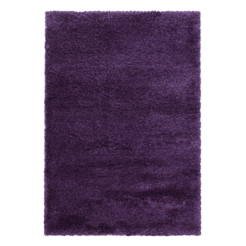 High-pile floor rug - Fuzzy Purple