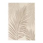 Jute Outdoor Rug - Nomad Leaves Cream