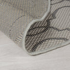 Round outdoor rug - Floreno Milan Grey/Anthracite