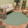 Round Outdoor Rug - Costa Green