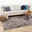 Viscose Rug - Pearl Grey