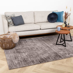 Viscose Rug - Pearl Grey