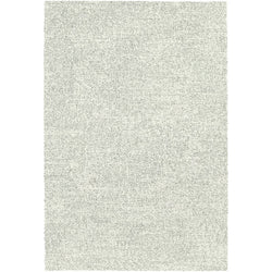 High Pile Floor Rug - Marshall White/Silver 6248