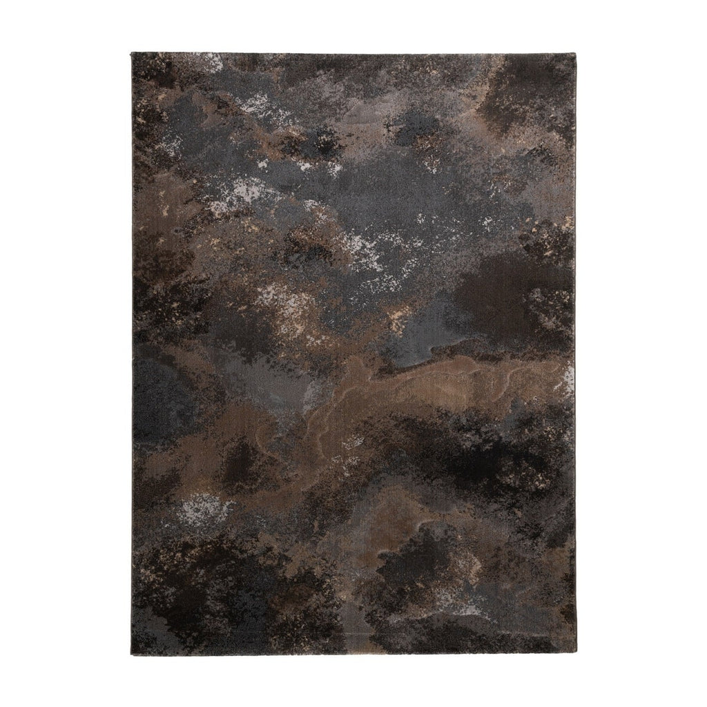 Industrial Rug - Raphael Dark Brown