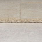 Modern floor rug - Mozo Checkerboard Beige