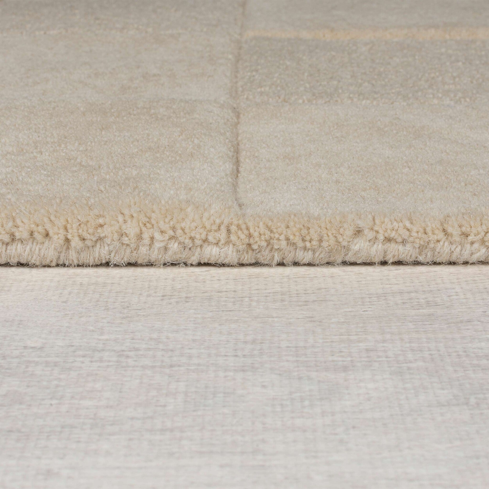 Modern floor rug - Mozo Checkerboard Beige