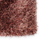 Shaggy floor rug - New Paulo Pink 307