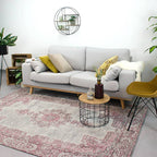 Vintage Rug - Dreams Grey/Pink