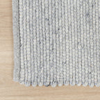 Wool Rug - Wise Grey/White
